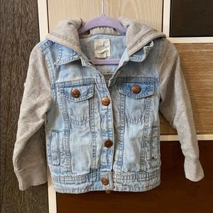 1/2 Jean 1/2 Cotton Jacket